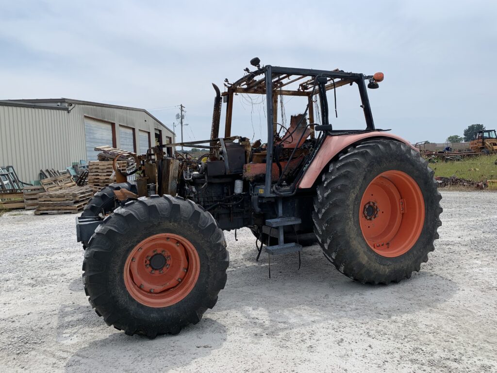 Cook Tractor August 2021 Salvage (Kubota M125X S#53865) | Cook Tractor Holdings Inc ...